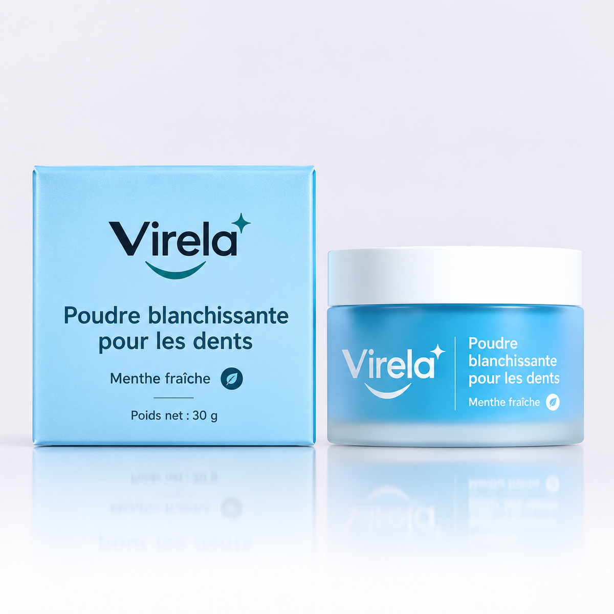 Poudre blanchissante pour les dents