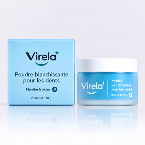 Poudre blanchissante pour les dents